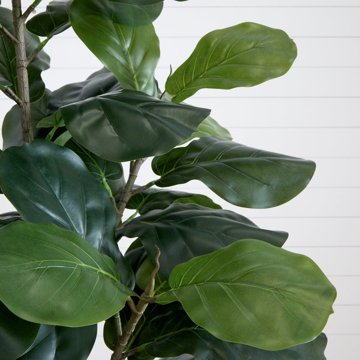 Nearly Natural 6’ Artificial Fiddle Leaf Tree