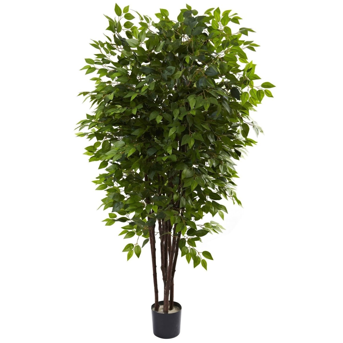 Nearly Natural 6.5’ Deluxe Ficus Artificial Tree