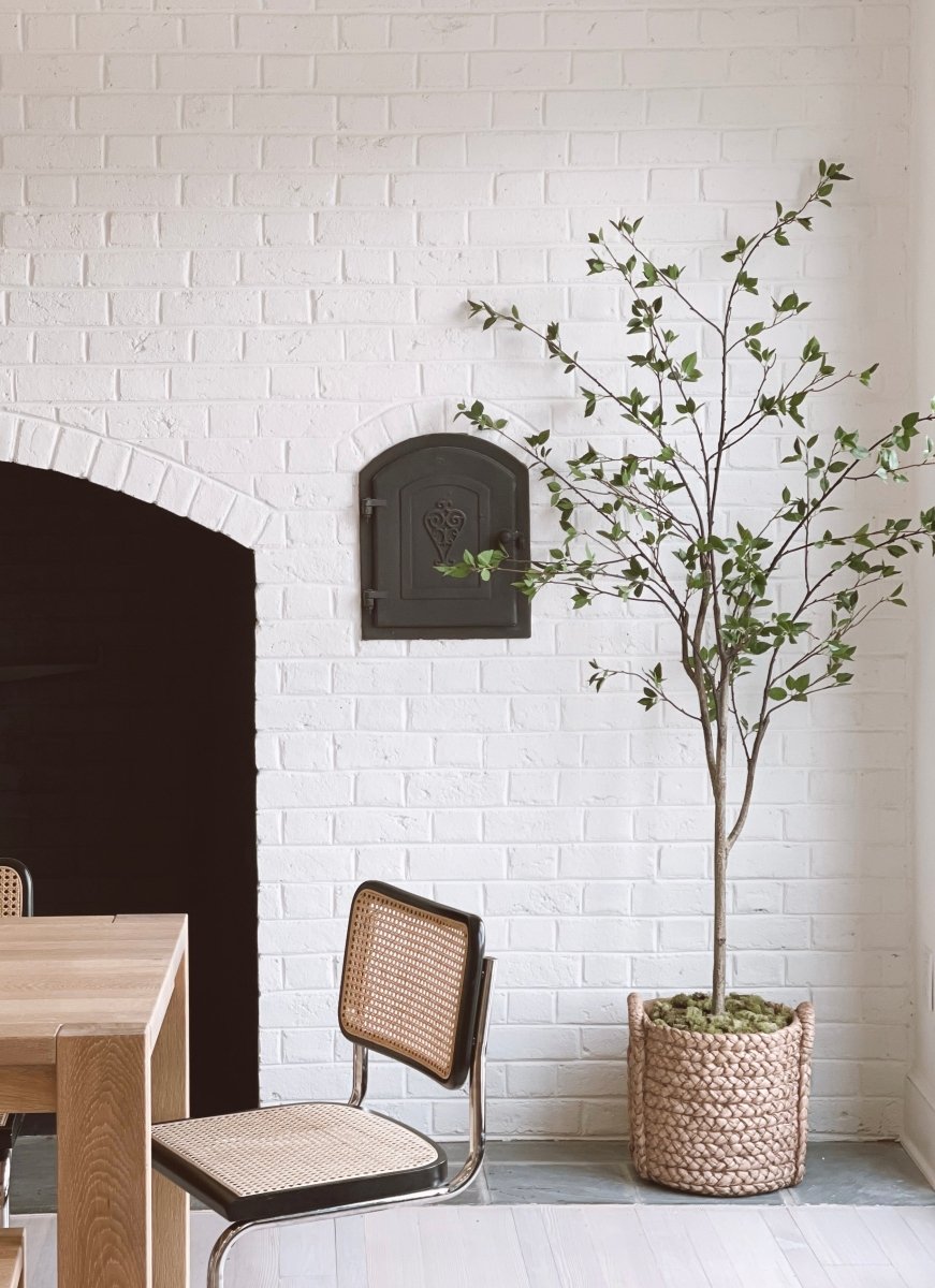 Nearly Natural 6.5' Minimalist Citrus Tree