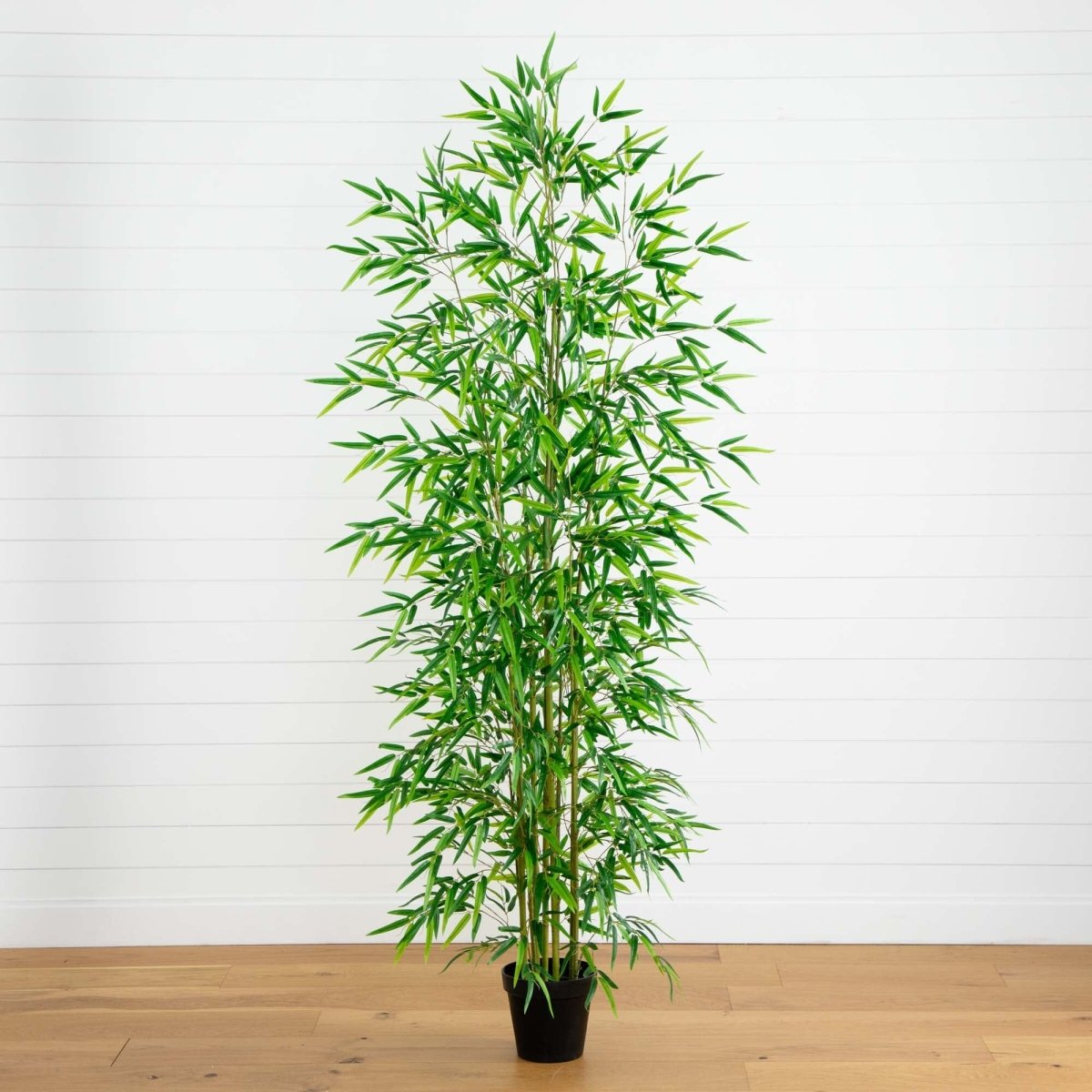 Nearly Natural 8’ Artificial Green Bamboo Tree