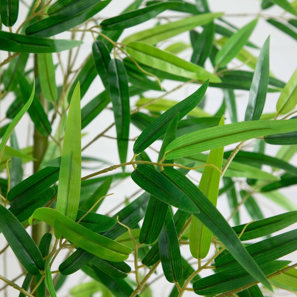 Nearly Natural 8’ Artificial Green Bamboo Tree