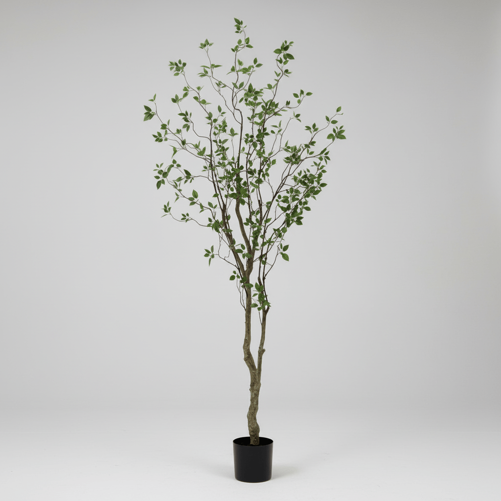 Nearly Natural 8' Minimalist Citrus Artificial Tree