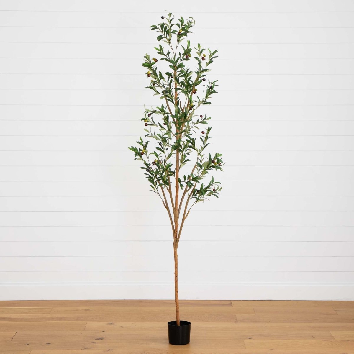 Nearly Natural 82” Artificial Olive Tree