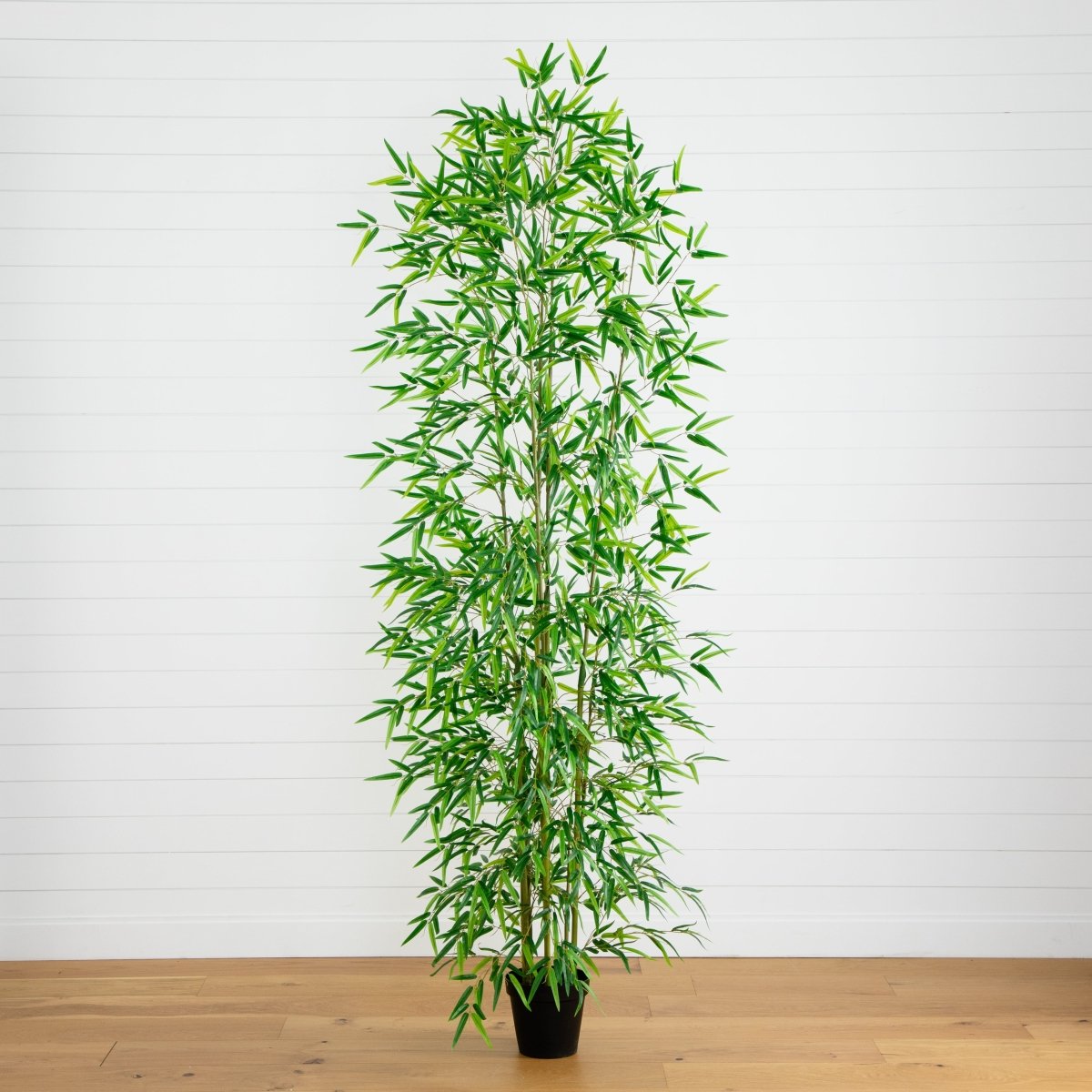 Nearly Natural 9’ Artificial Green Bamboo Tree
