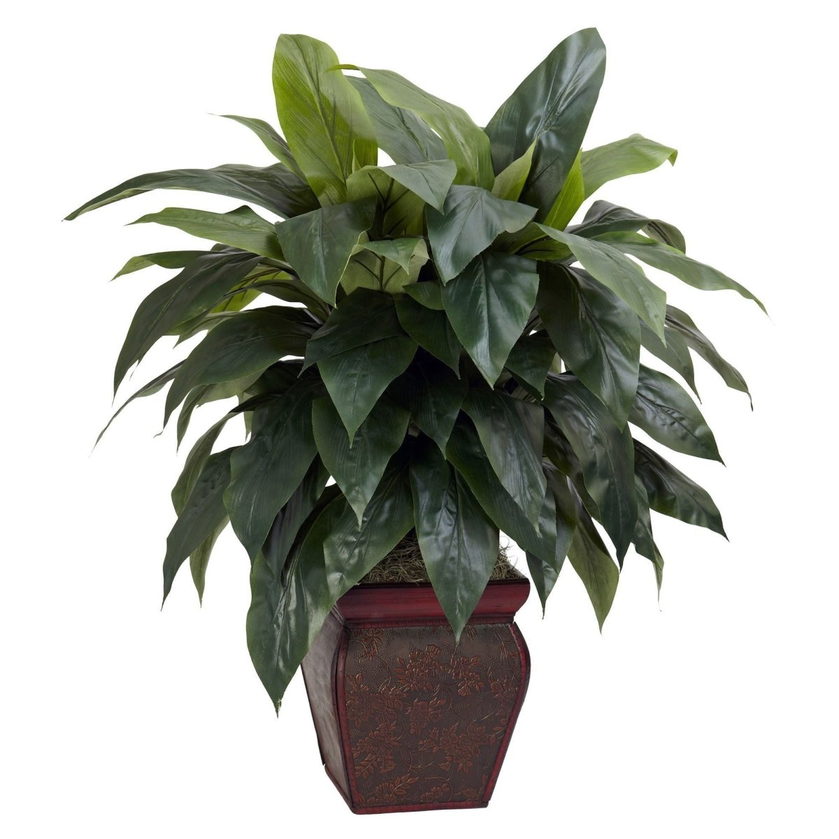 Nearly Natural Cordyline w/Decorative Vase Silk Plant