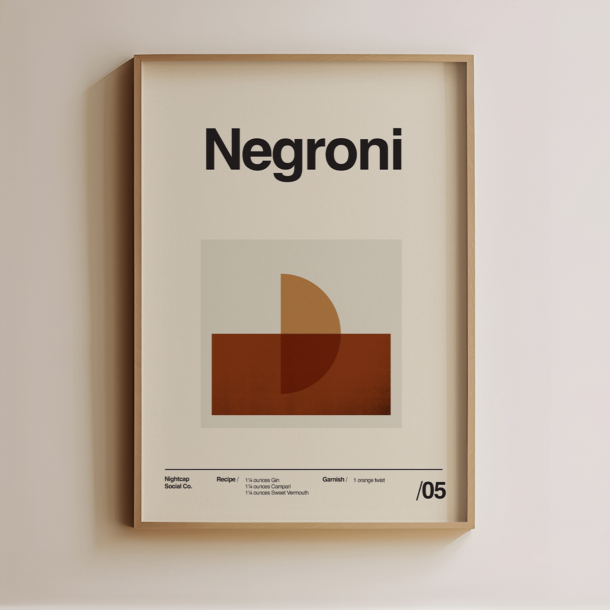 Sandgrain Studio Negroni - Cocktail - lily & onyx
