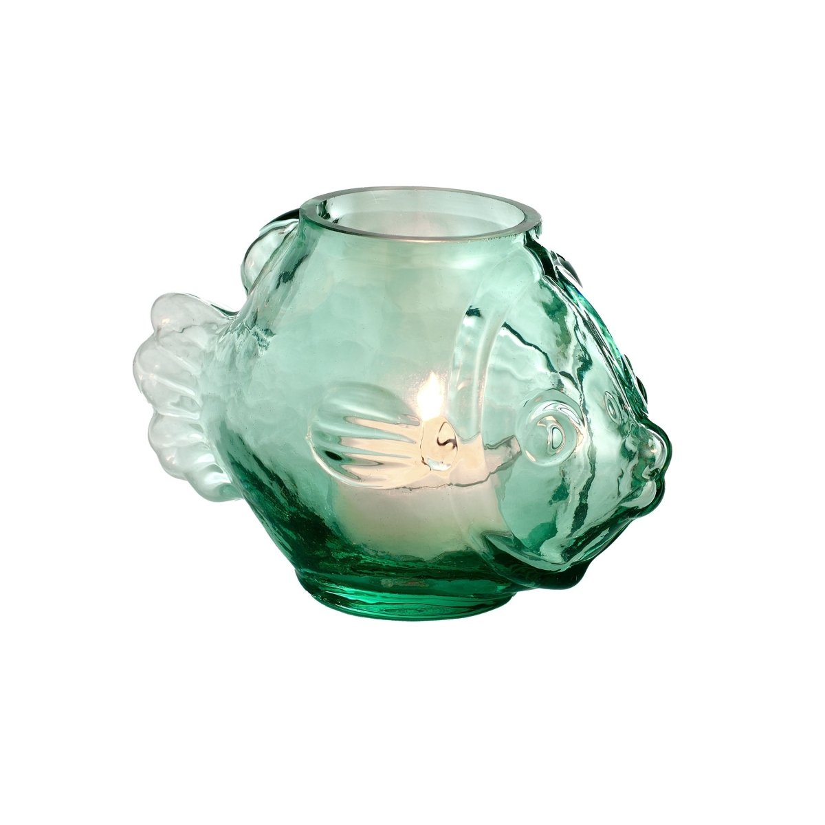 texxture Neptune™ Fish Candleholder - lily & onyx