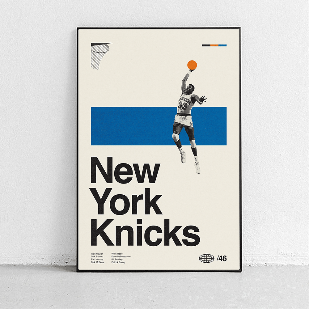 Sandgrain Studio New York Knicks - lily & onyx