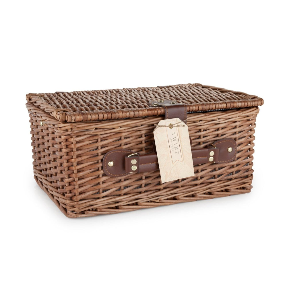 
                      
                        Twine Living Newport Wicker Picnic Basket - lily & onyx
                      
                    