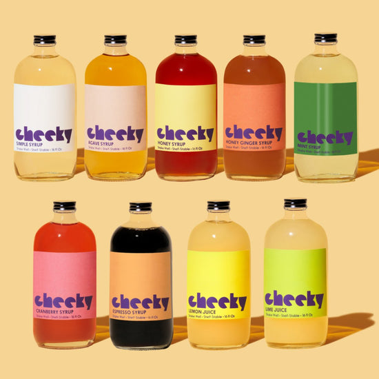 Cheeky Cocktails Nine Flavor Syrup Sampler Set - lily & onyx