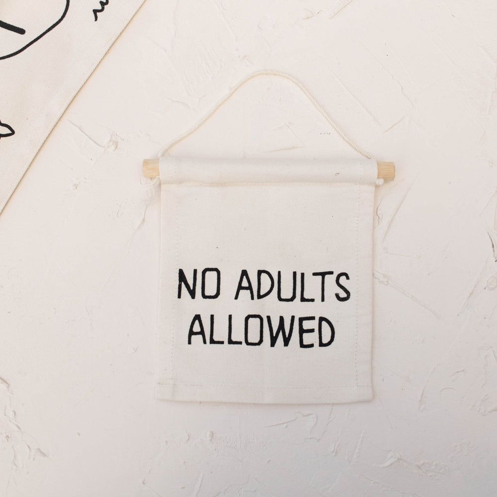 
                      
                        Imani Collective No Adults Allowed Hang Sign - lily & onyx
                      
                    