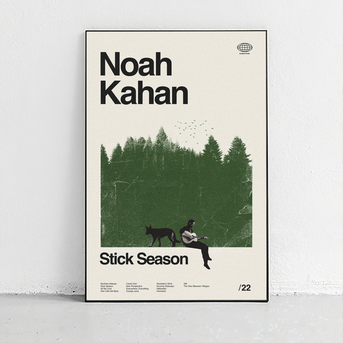 Sandgrain Studio Noah Kahan - Stick Season - lily & onyx