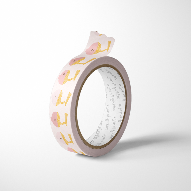 A Jar of Pickles Noodle Bowl Washi Tape - lily & onyx