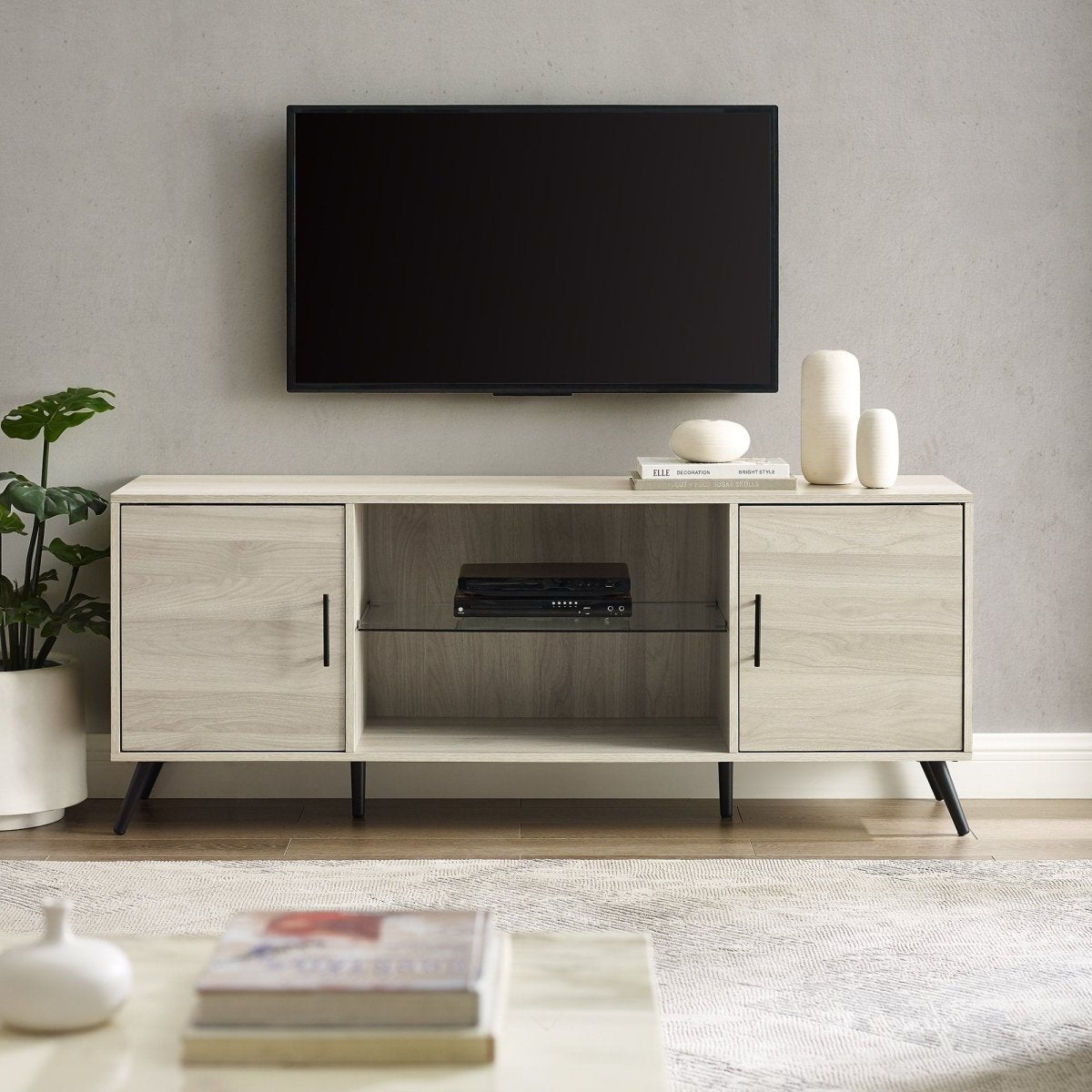 Walker Edison Nora 60" Console - lily & onyx