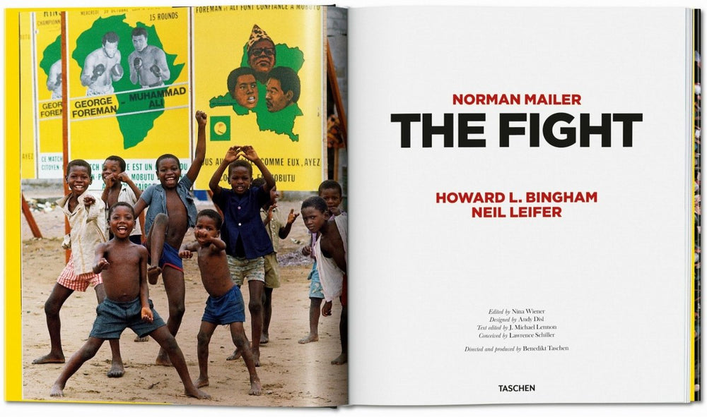 TASCHEN Norman Mailer. Neil Leifer. Howard L. Bingham. The Fight (English) - lily & onyx