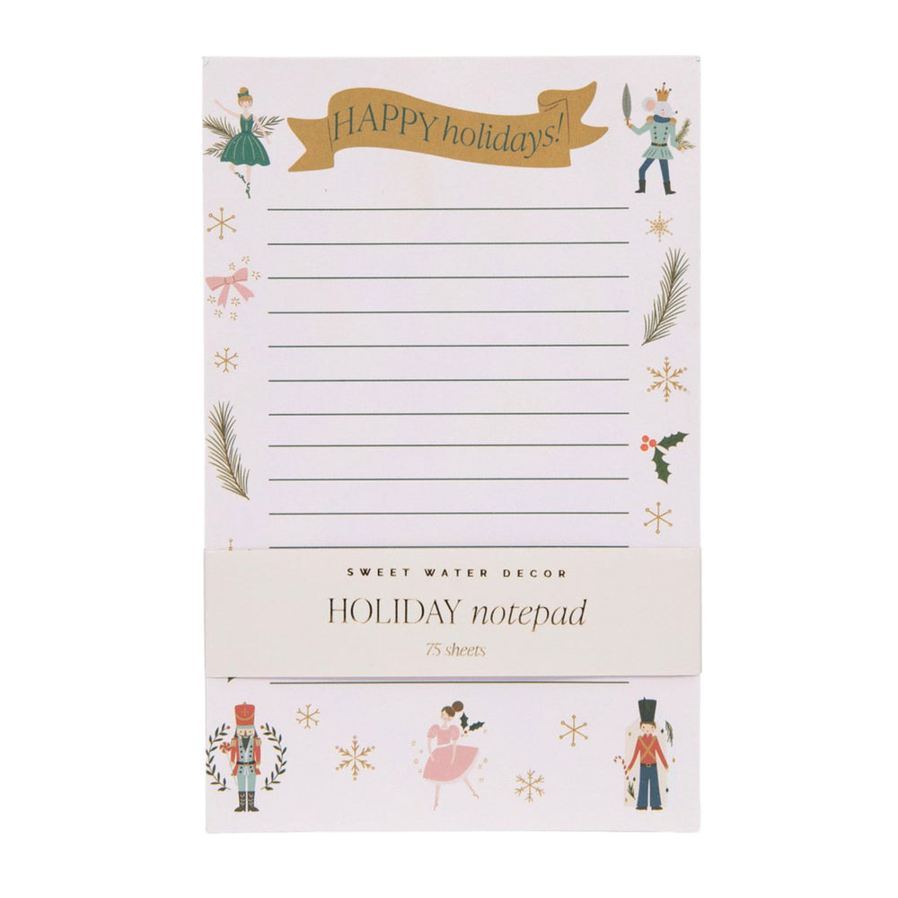 Sweet Water Decor Nutcracker Notepad - lily & onyx