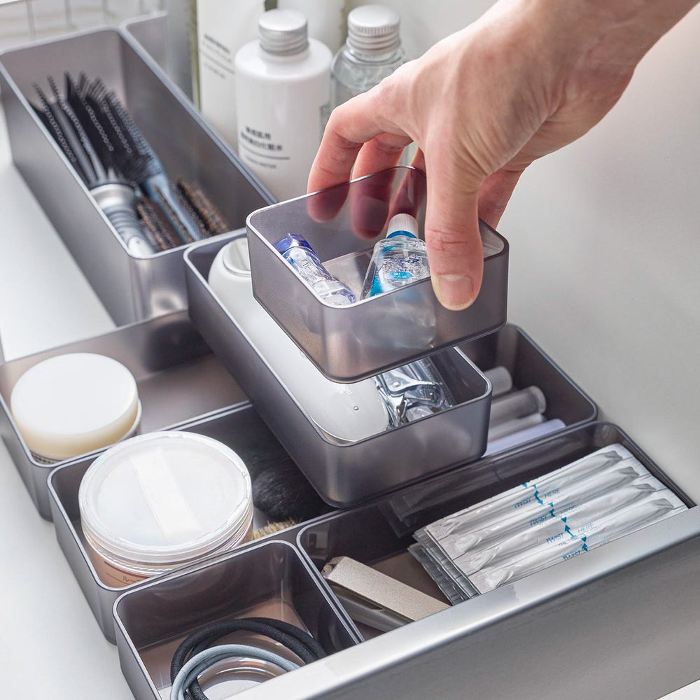 
                      
                        Stackable Clear Organizers, Set of 2
                      
                    