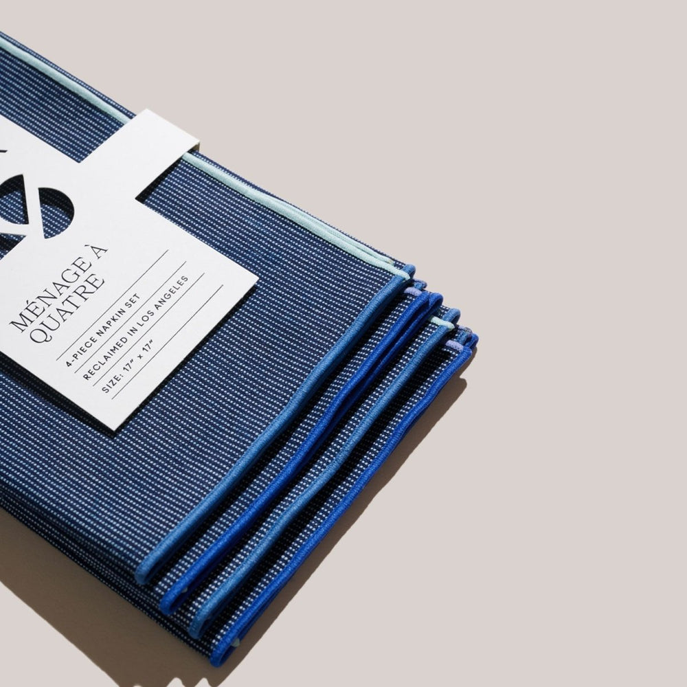 
                      
                        ATELIER SAUCIER Ocean Mist Napkins | Set of 4 - lily & onyx
                      
                    