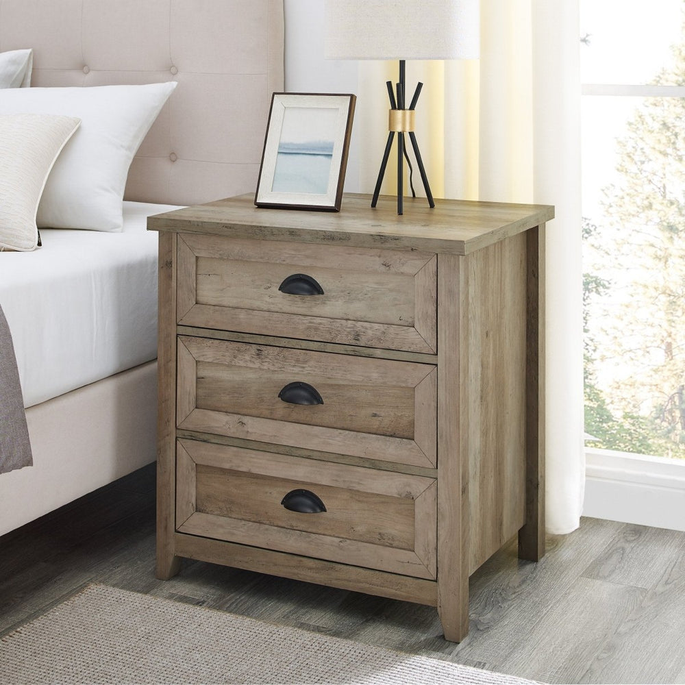 Walker Edison Odette Transitional Farmhouse Collection (Dresser or Nightstand) - lily & onyx