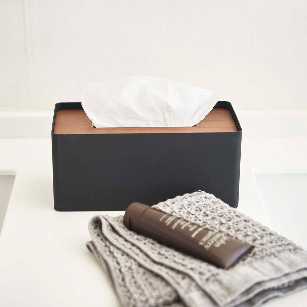 
                      
                        Steel & Wood Tissue Box Cover - Rectangle
                      
                    