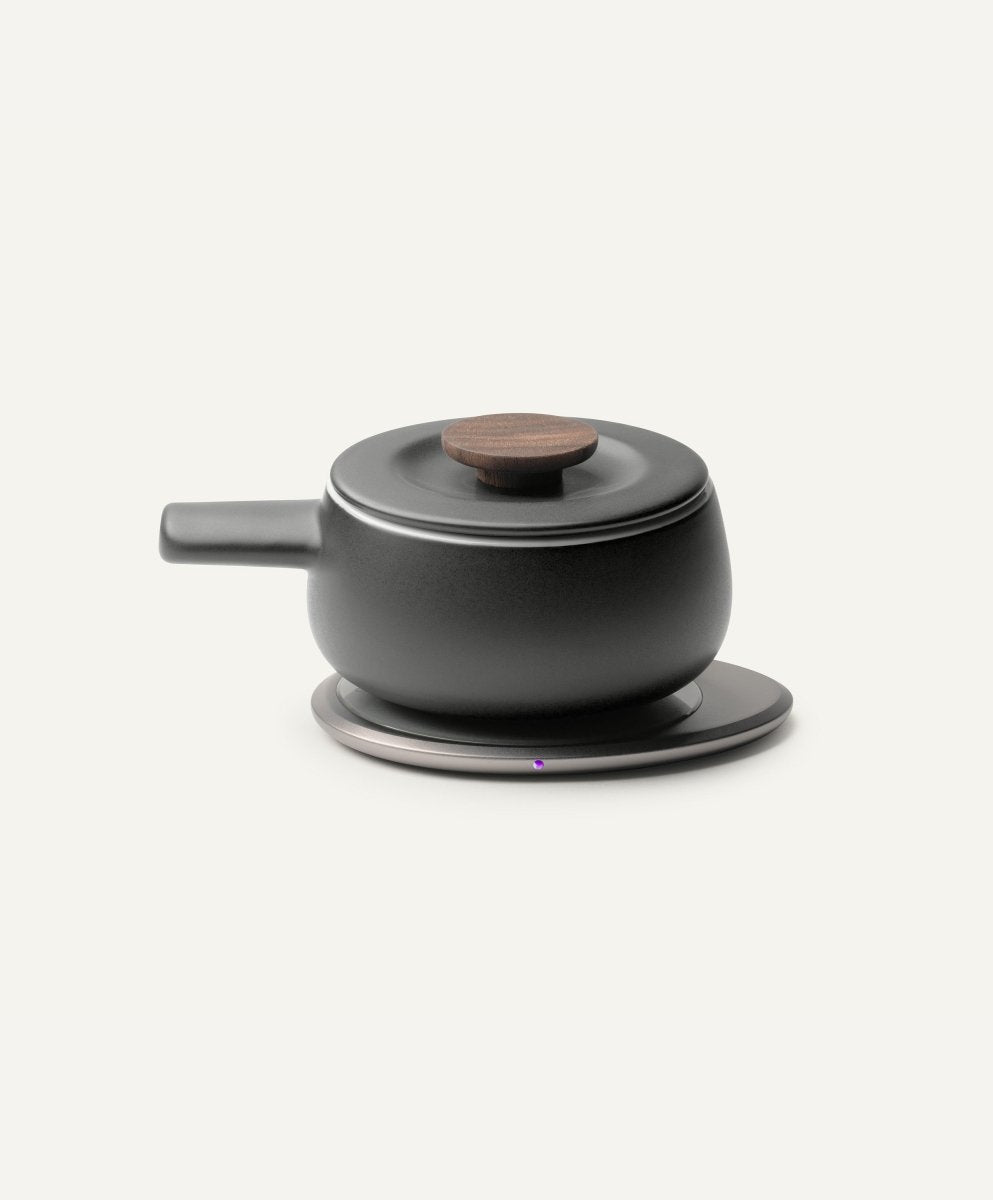 OHOM Fondi Self - Heating Fondue Set - Inkstone Black