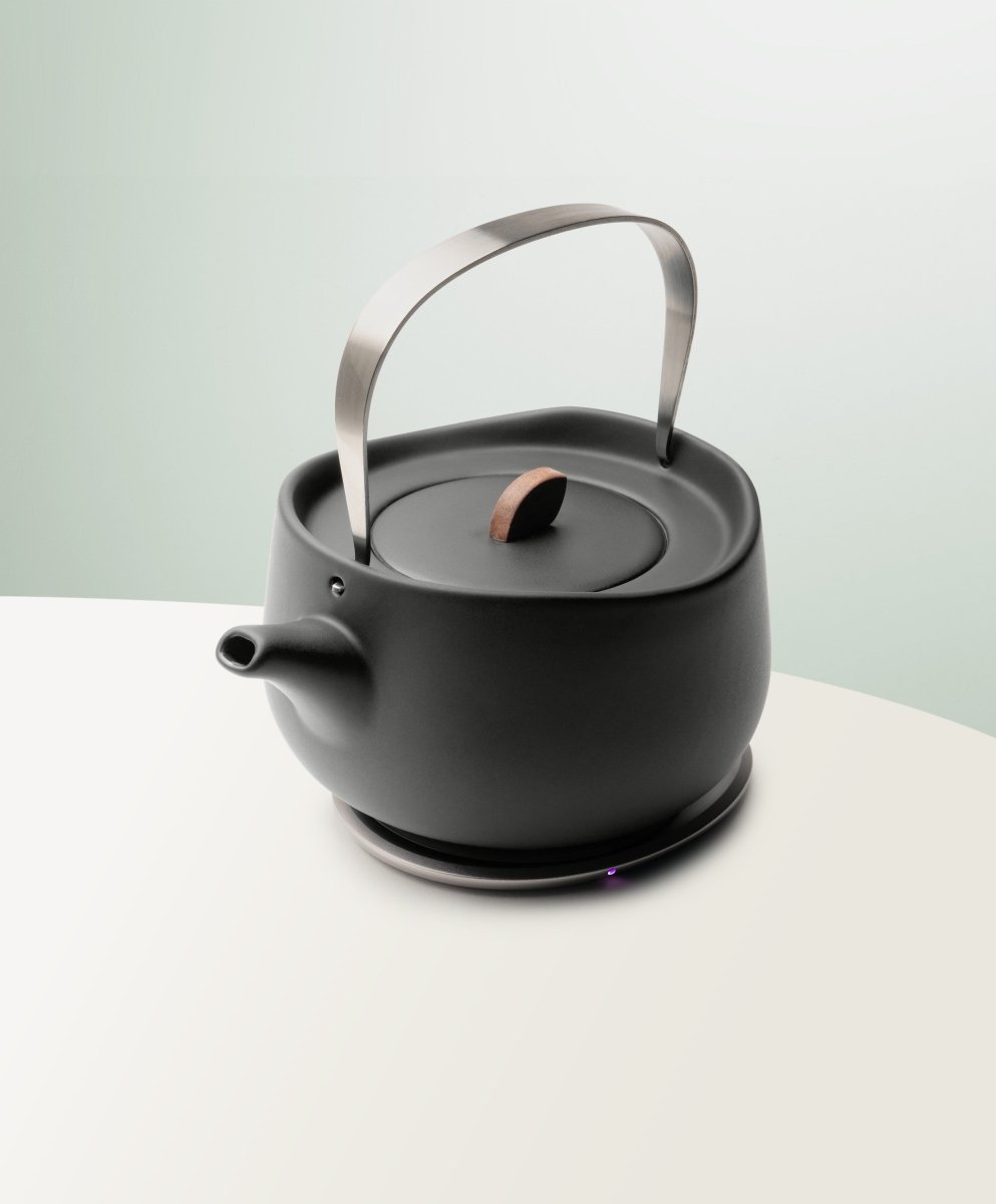 OHOM Leiph Self - Heating Teapot Set - Inkstone Black