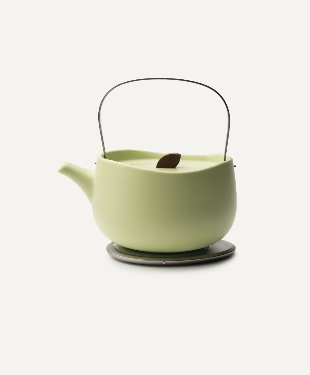 OHOM Leiph Self - Heating Teapot Set - Verde Green
