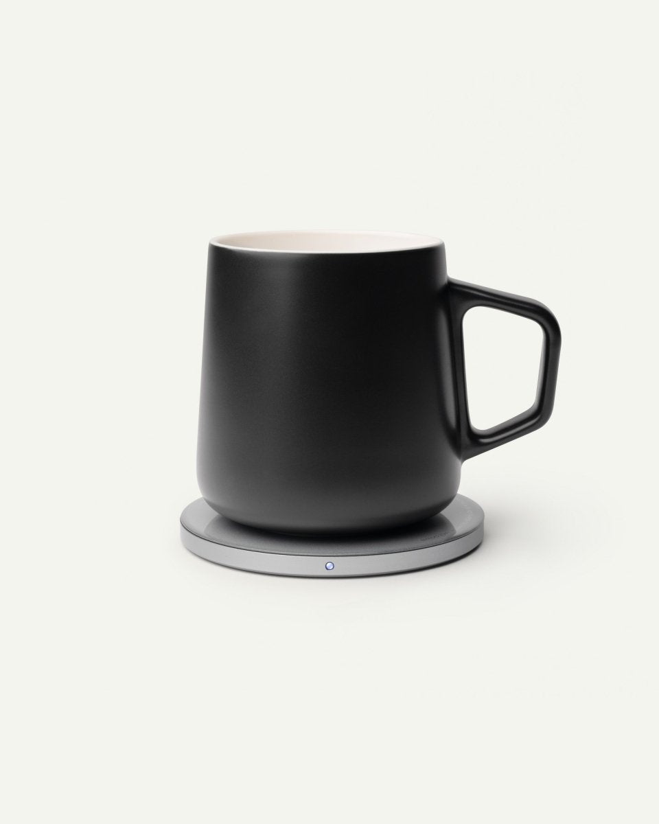 OHOM Neo Self-Heating Mug & Wireless Charger Set - Inkstone Black