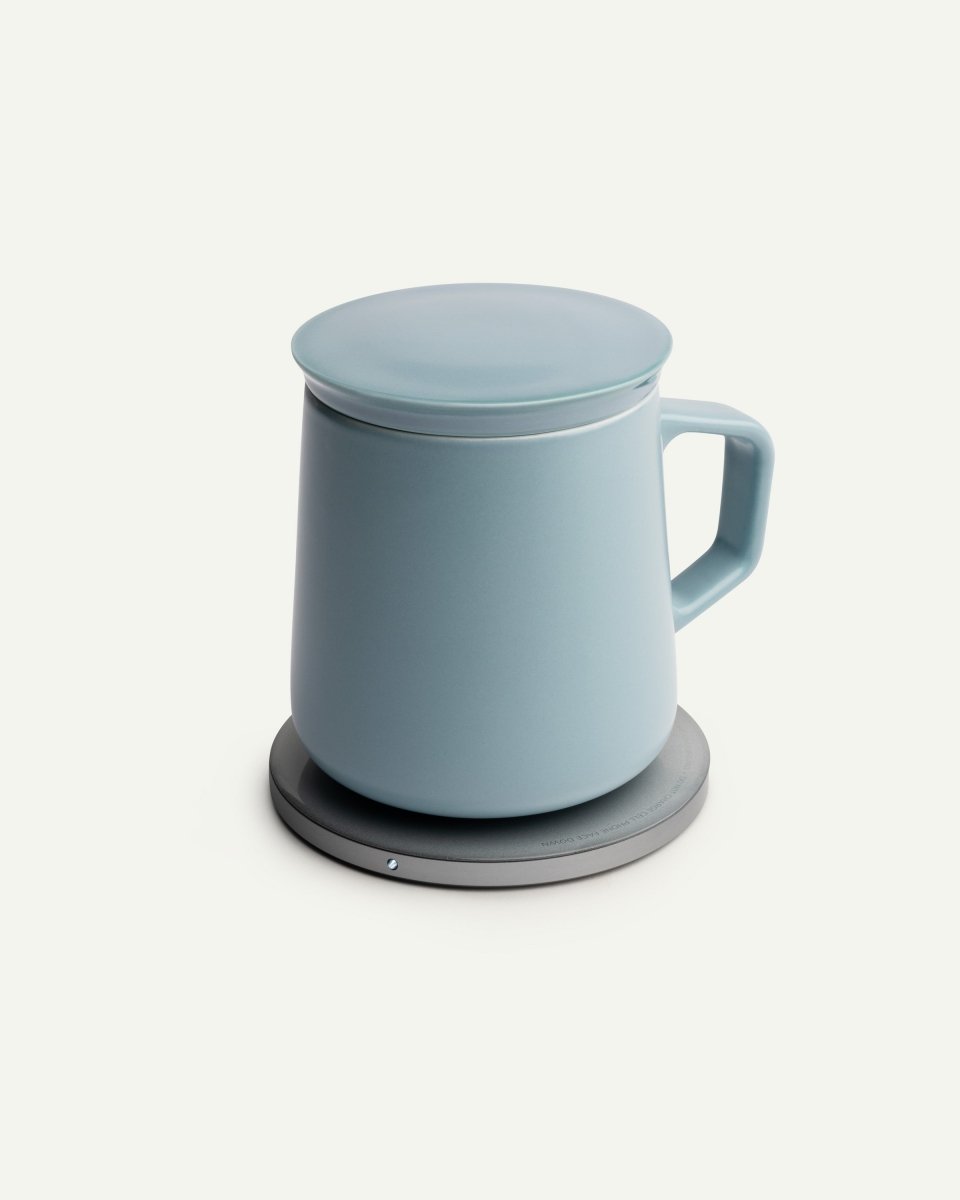 OHOM Neo Self-Heating Mug & Wireless Charger Set - Moonmist Blue