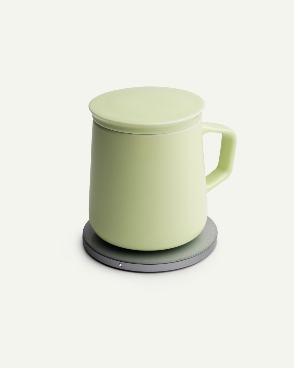OHOM Neo Self-Heating Mug & Wireless Charger Set - Verde Green