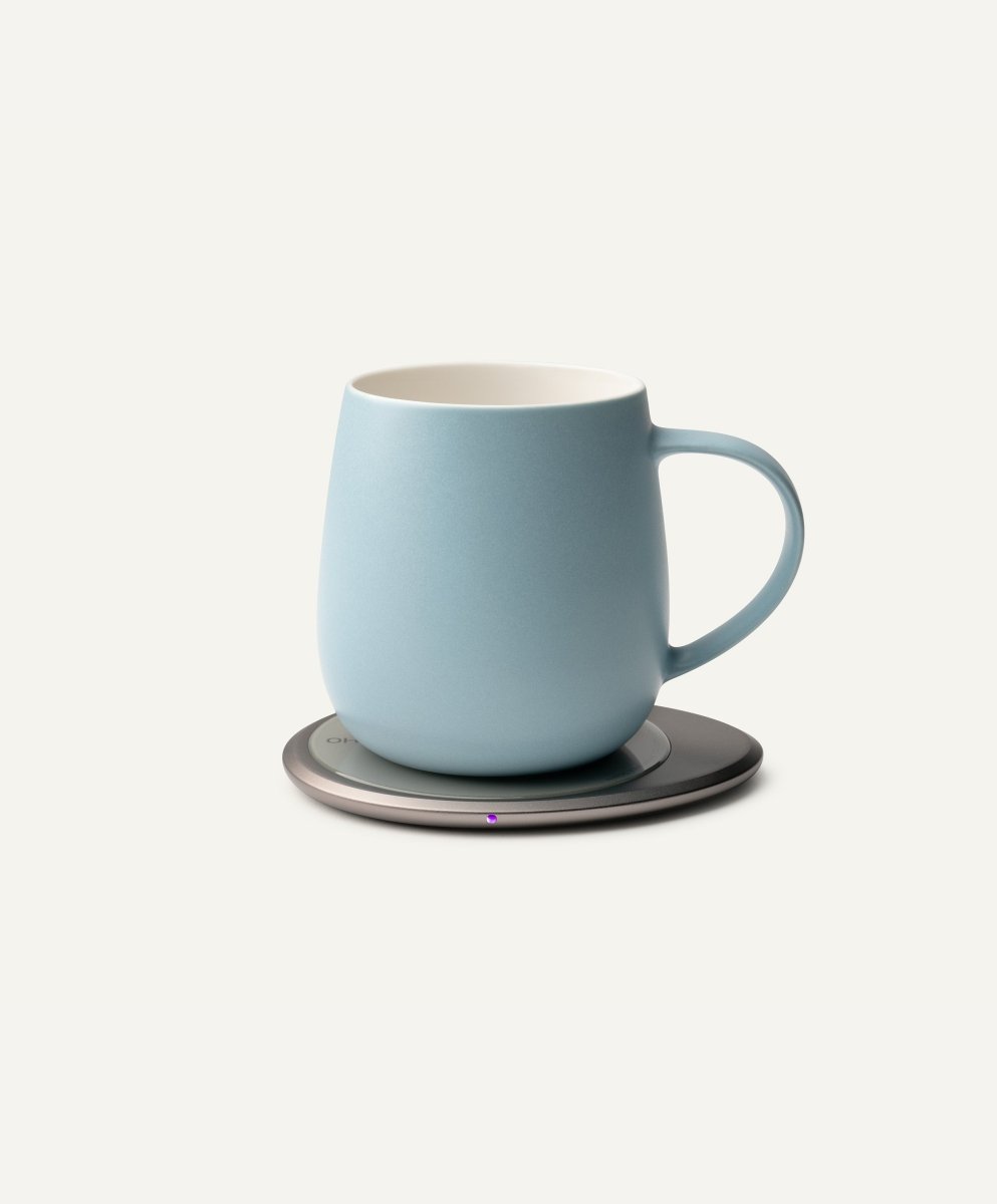 OHOM Ui 3 Self - Heating Mug & Wireless Charger Set - Moonmist Blue
