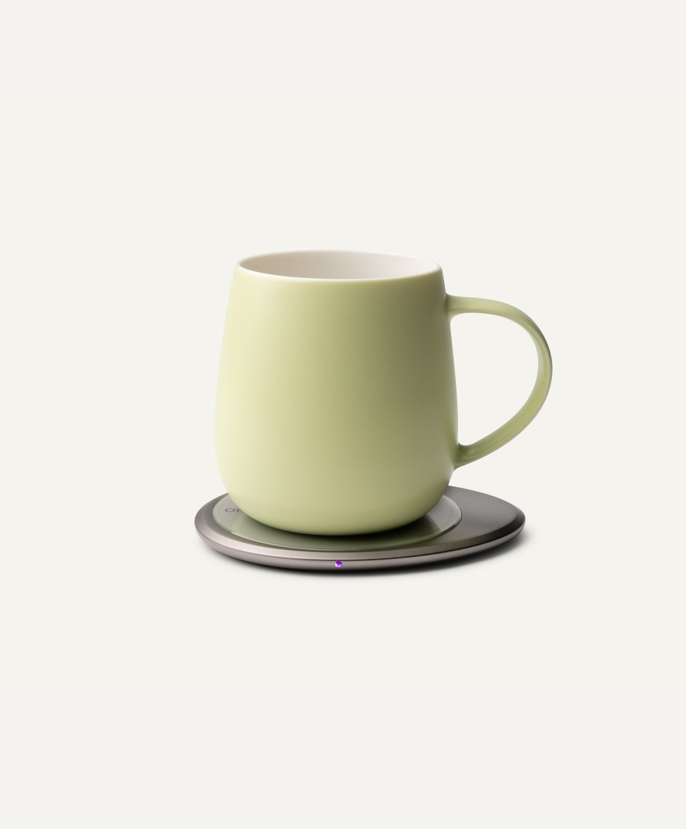 OHOM Ui 3 Self - Heating Mug & Wireless Charger Set - Verde Green