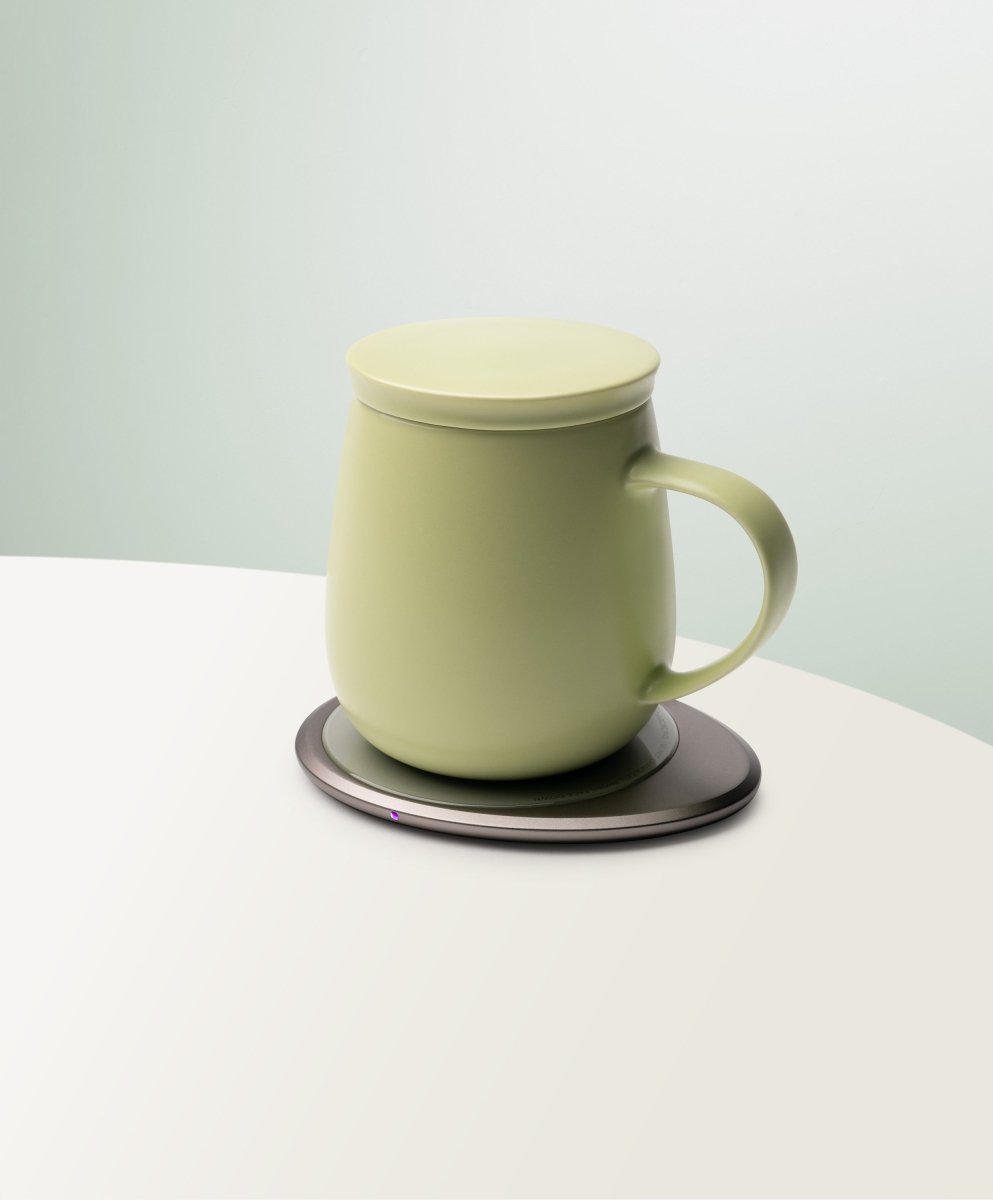 OHOM Ui 3 Self - Heating Mug & Wireless Charger Set - Verde Green