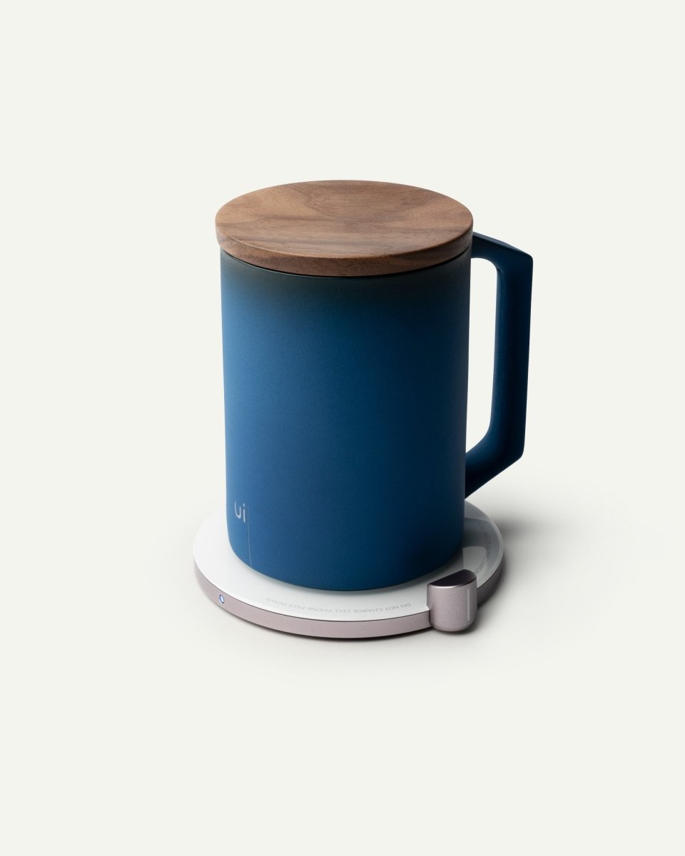 OHOM Ui Artist Collection Set - Midnight Abyss | Self-Heating Mug & Wireless Charger