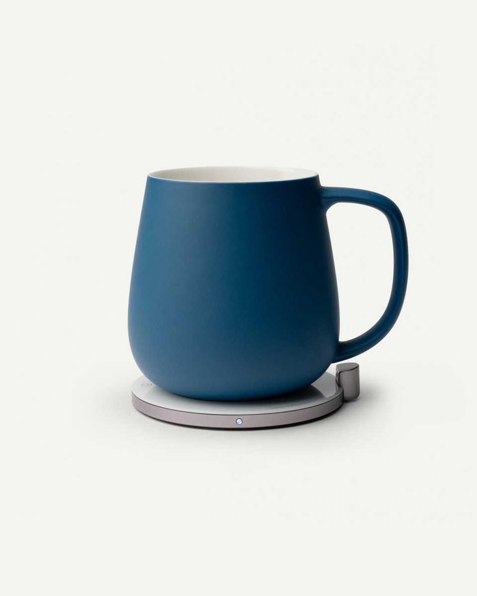 OHOM Ui+ Self-Heating Mug & Wireless Charger Set - Deep Navy