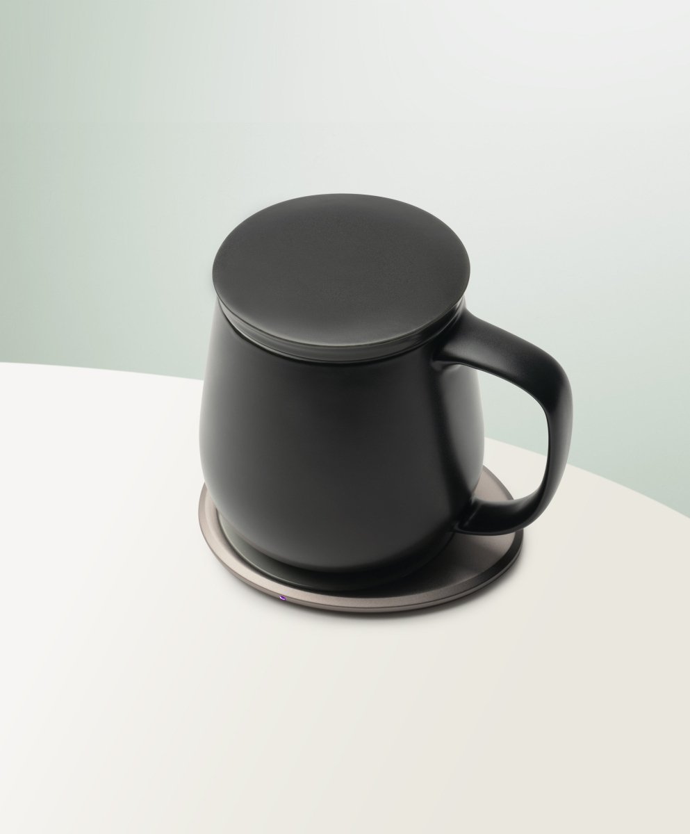OHOM Ui+ Self - Heating Mug & Wireless Charger Set - Inkstone Black