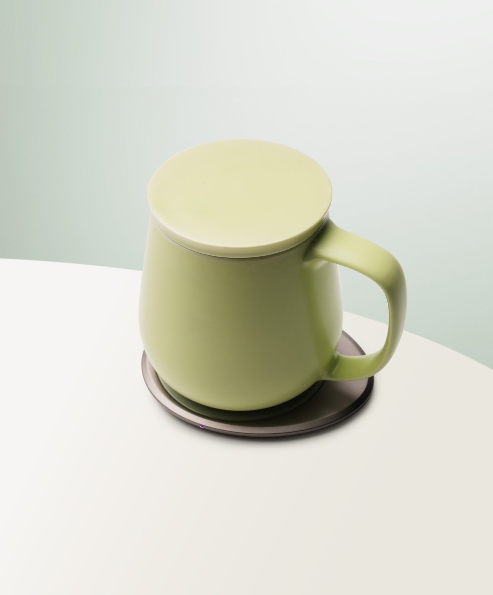 OHOM Ui+ Self - Heating Mug & Wireless Charger Set - Verde Green