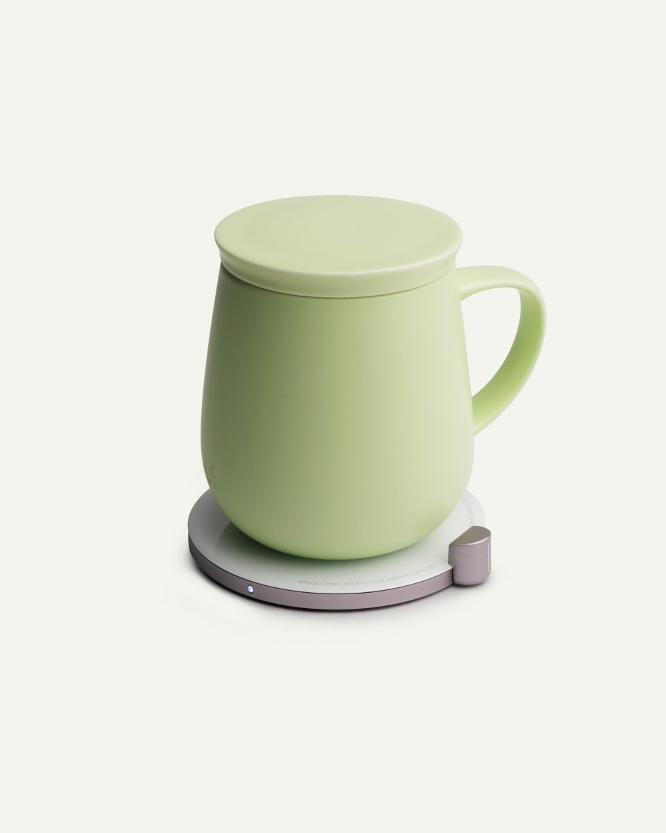 OHOM Ui Self-Heating Mug & Wireless Charger Set - Verde Green