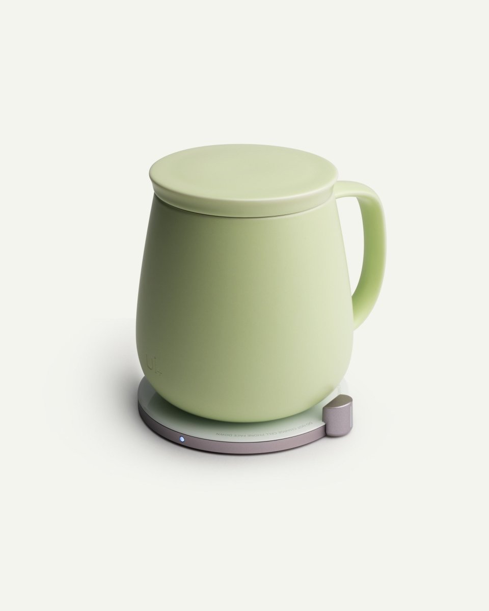OHOM Ui+ Self-Heating Mug & Wireless Charger Set - Verde Green