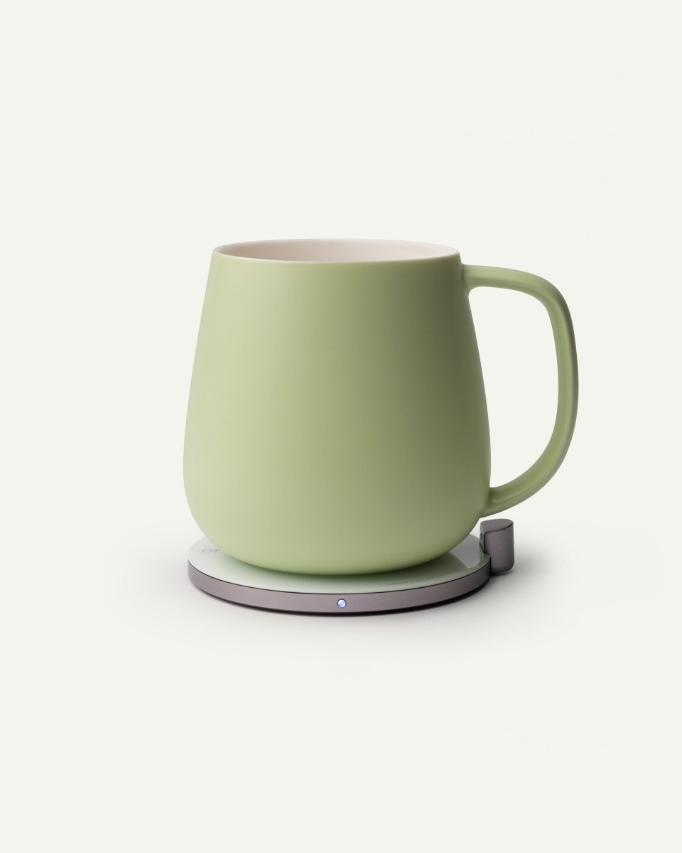 OHOM Ui+ Self-Heating Mug & Wireless Charger Set - Verde Green