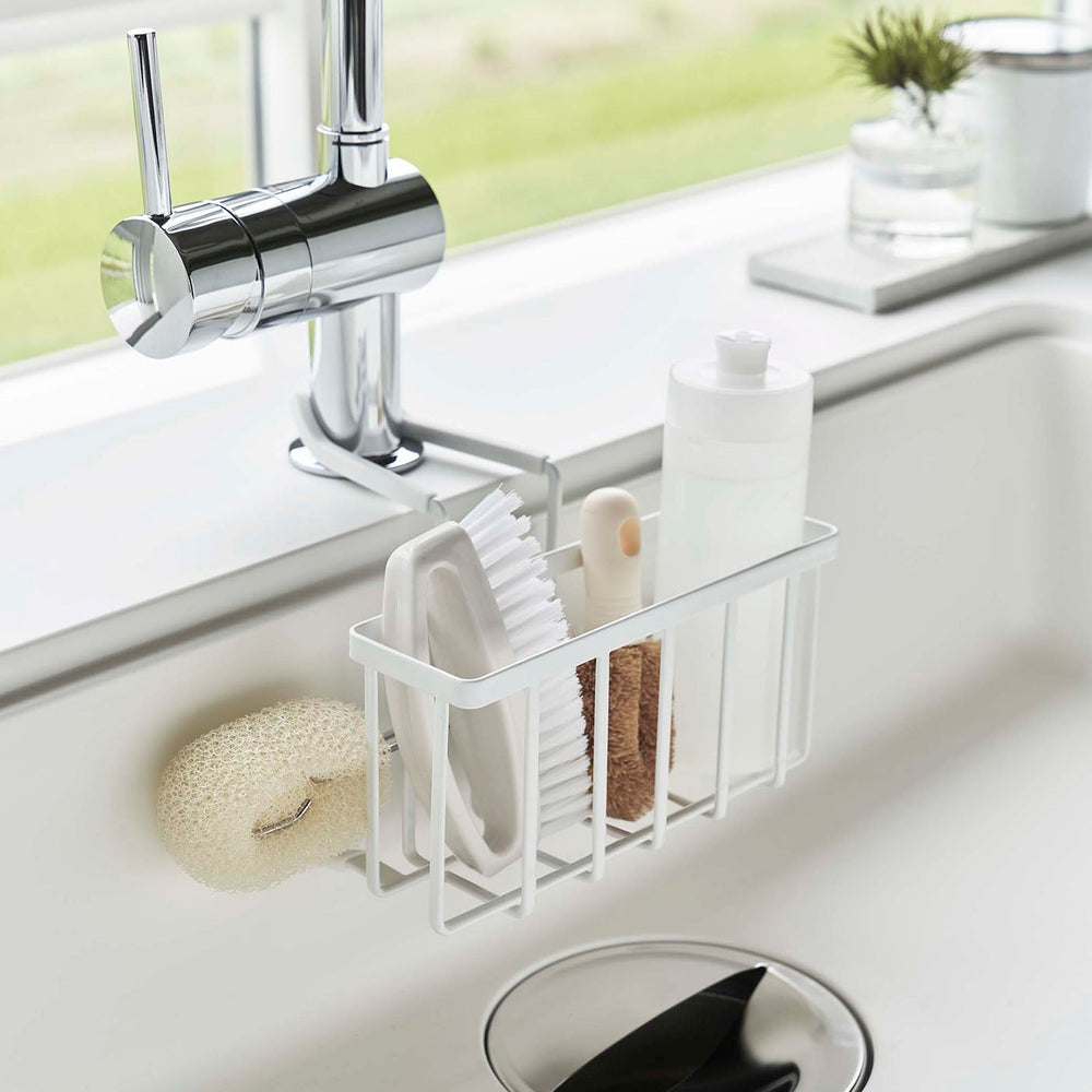 Faucet-Hanging Sponge Caddy - Steel