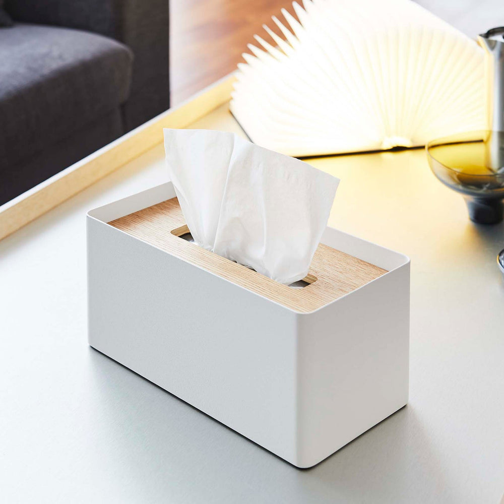 
                      
                        Steel & Wood Tissue Box Cover - Rectangle
                      
                    