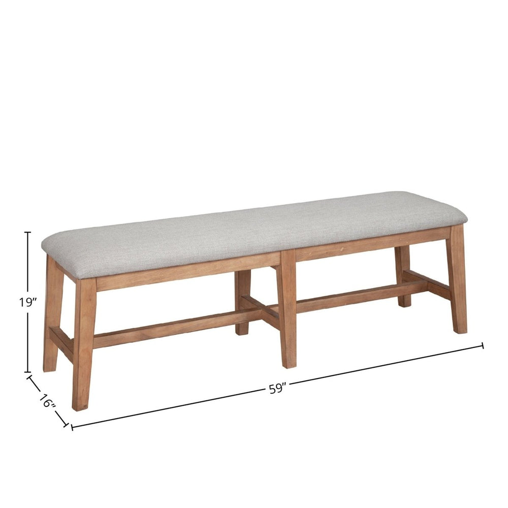 
                      
                        Alpine Furniture Olejo Bench, Natural - lily & onyx
                      
                    