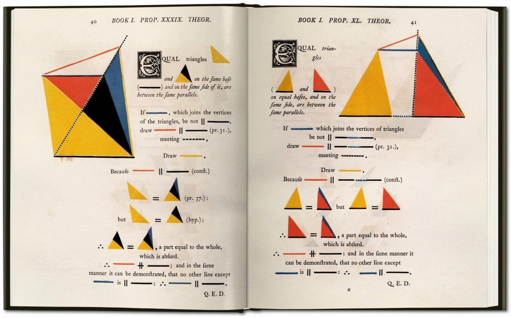 
                      
                        TASCHEN Oliver Byrne. The First Six Books of the Elements of Euclid (German, French, English) - lily & onyx
                      
                    