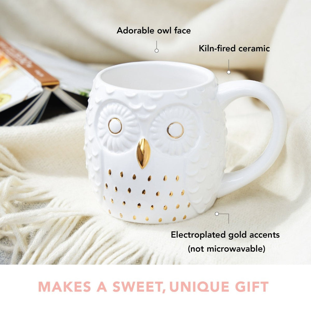 
                      
                        Pinky Up Tea Olivia Ceramic Owl Mug - lily & onyx
                      
                    