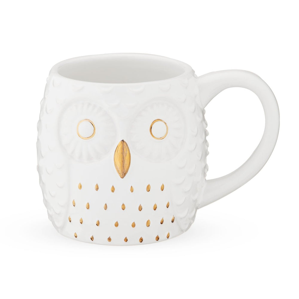 Pinky Up Tea Olivia Ceramic Owl Mug - lily & onyx