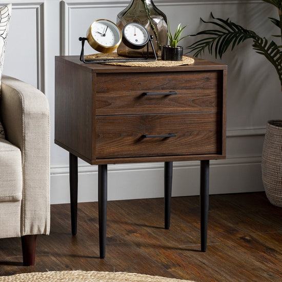 Walker Edison Olivia Nightstand / Side Table - lily & onyx