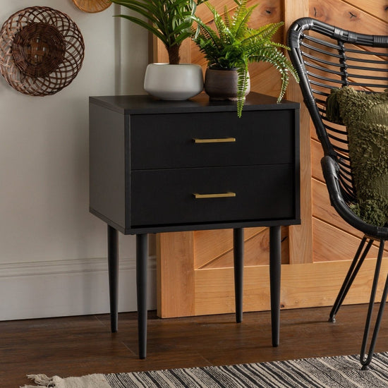 Walker Edison Olivia Nightstand / Side Table - lily & onyx