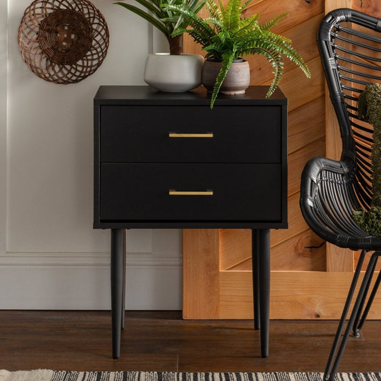 Walker Edison Olivia Nightstand / Side Table - lily & onyx