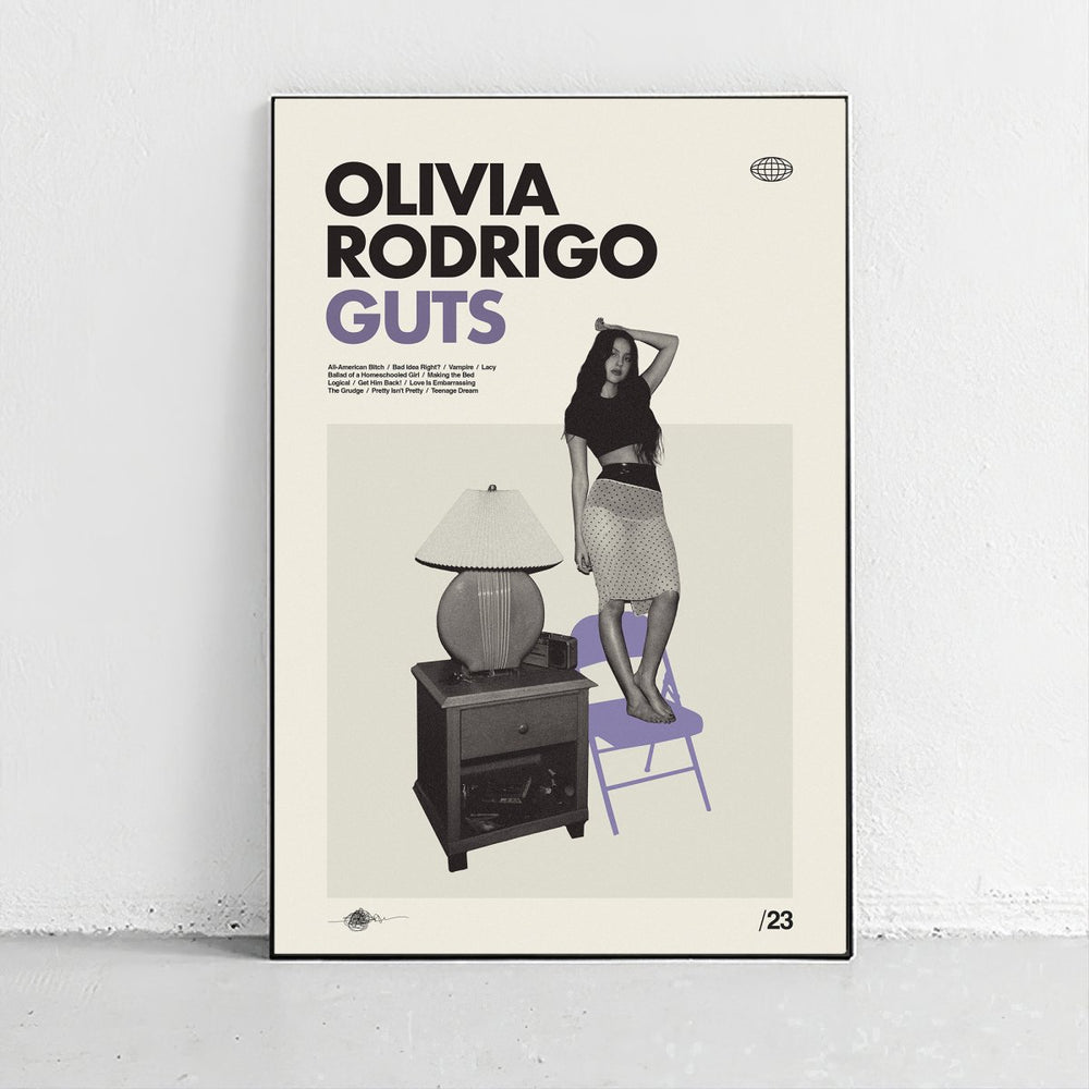 Sandgrain Studio Olivia Rodrigo - Guts - lily & onyx